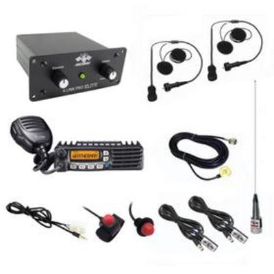 PCI Race Radios California Ultimate 2 Seat Package with Helmet Wiring Kits - 1098